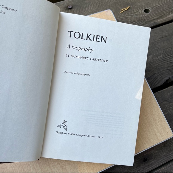 Tolkien The Authorized Biography Vintage 1977 Hardcover Book - Picture 8 of 15